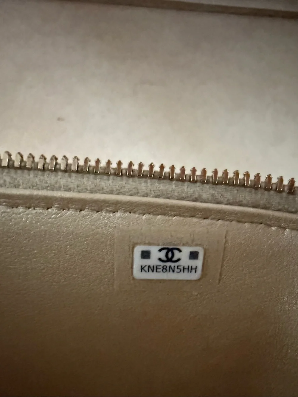 Chanel Quilted Metallic Gold Crossbody Vanity Case from 26/27 cruise collection